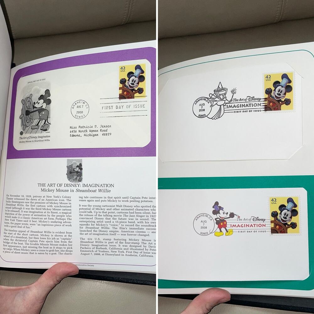 2008 Master FDC Collection: Disney, Sinatra, Flags - Rare Triple Set & PNC Study